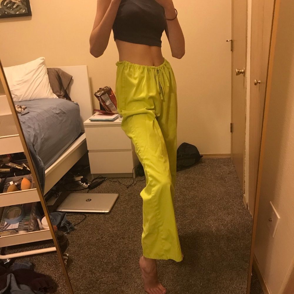 Dickies lime green pants